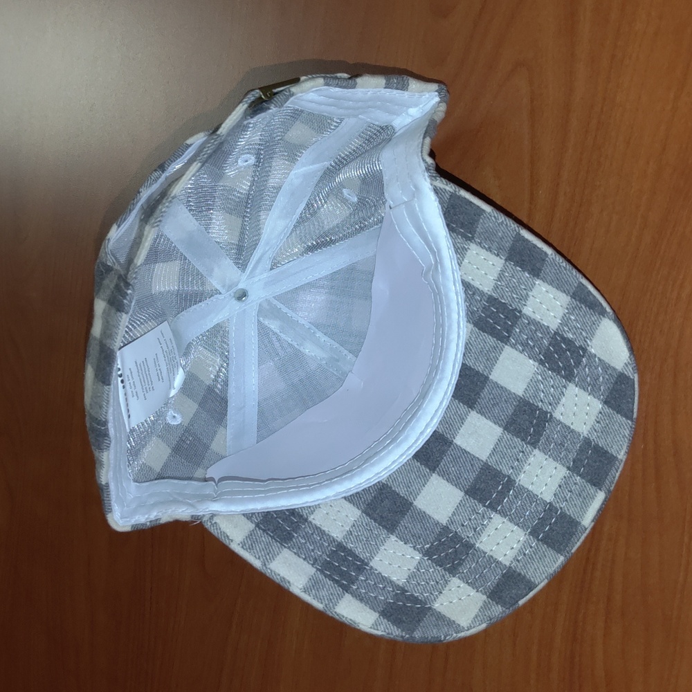 Cocus Pocus Plaid Strapback Hat New - image 6